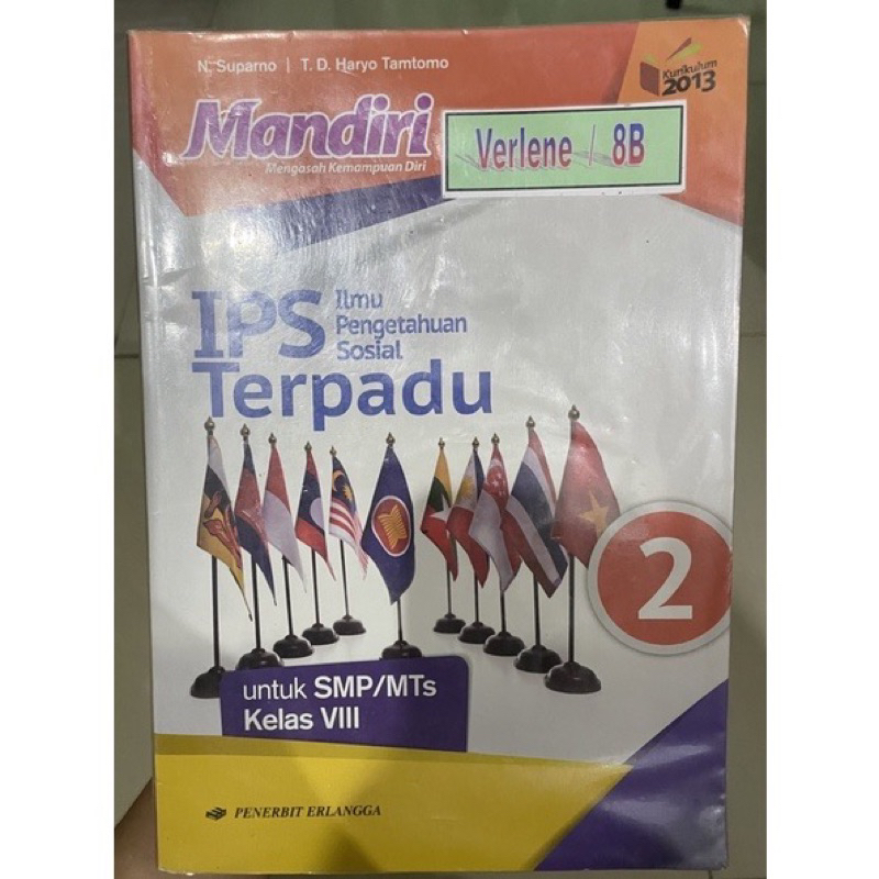 buku ips kelas 8 mandiri erlangga