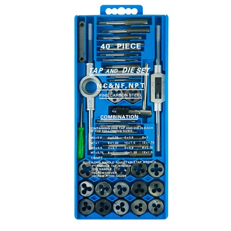 Tap and Die Set | Tap Senai Set 40 Pcs