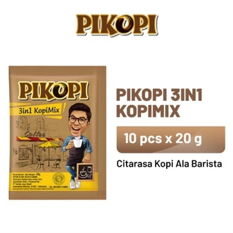 

Kopi Pikopi Kopimix 12 Sachet x 20gram ( Renceng )