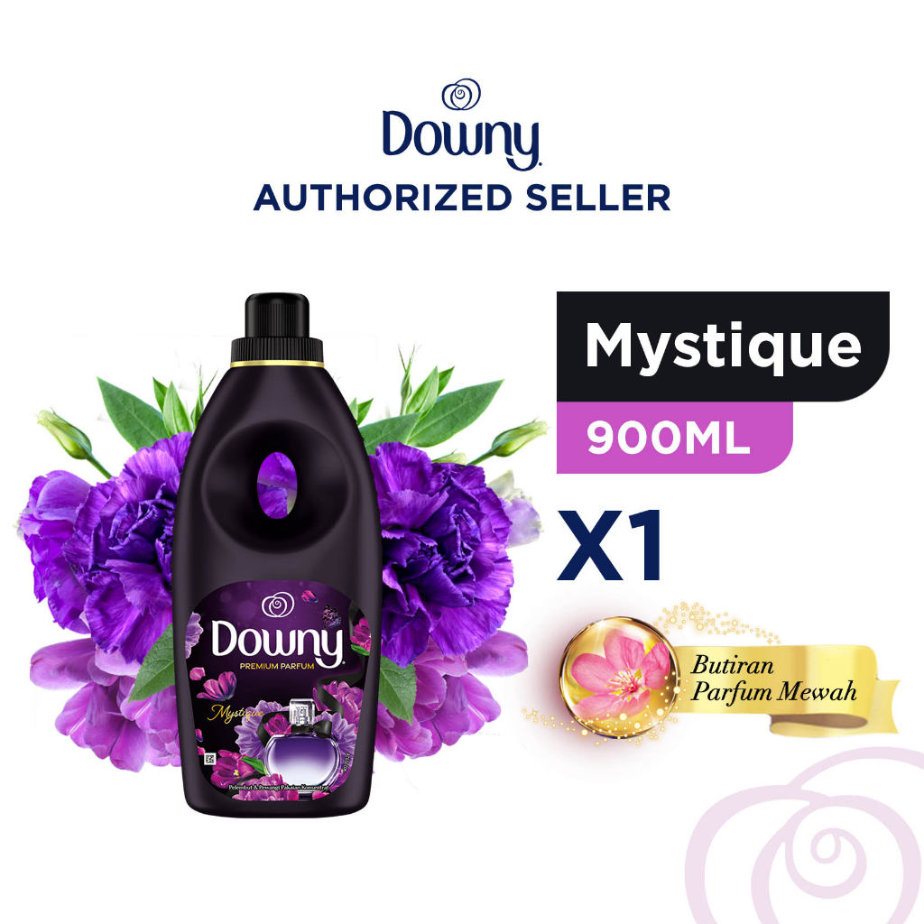Downy Pelembut dan Pewangi Pakaian Konsentrat Mystique Botol 900 ml