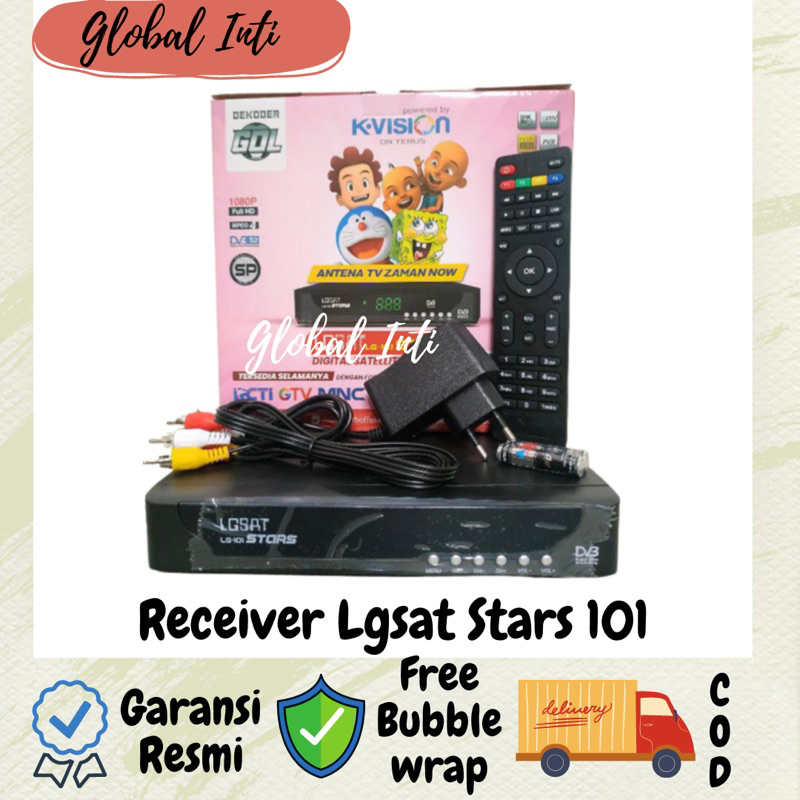 RECEIVER DIGITAL LGSAT LG-101 STAR GARMEDIA MNC GROUP