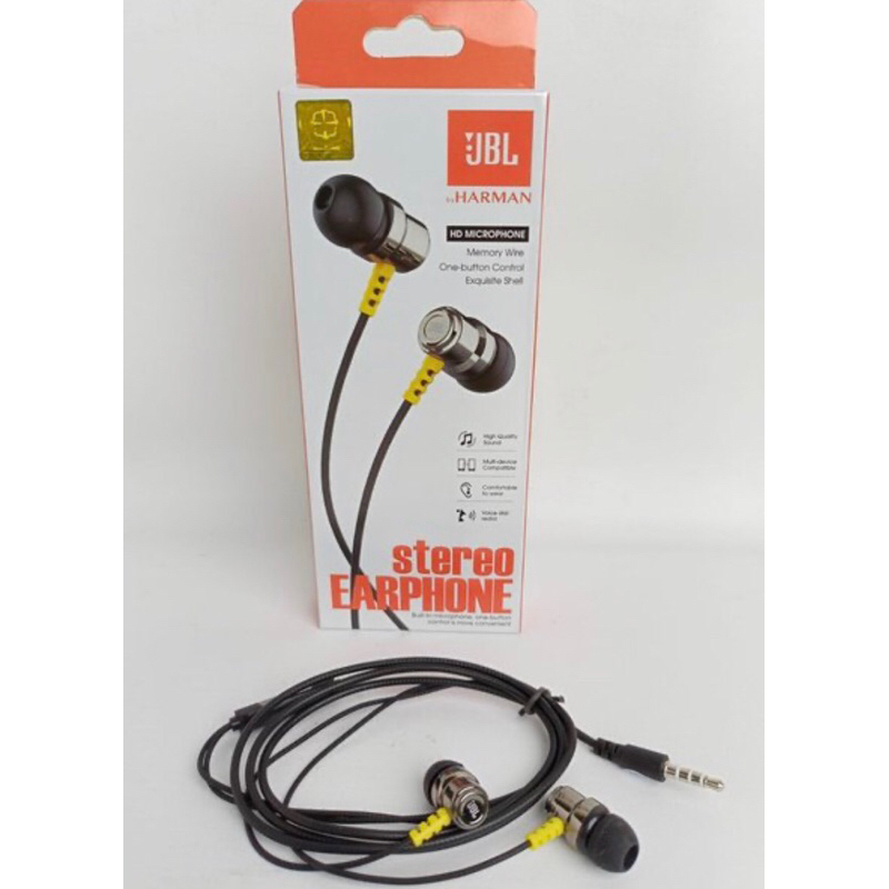 Eaprhone - Headset - Handsfree JBL Mini GEN 2 R05 New STEREO MUSIC Super Bass HD Microphone HF Harma
