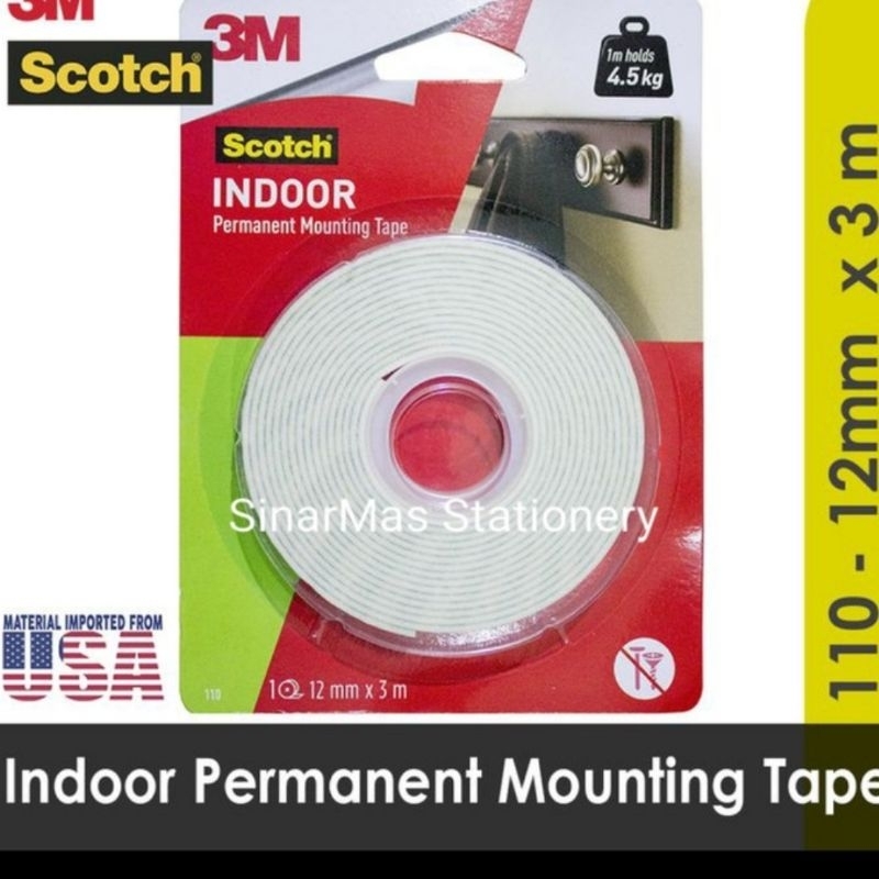 

Double Tape Spon 3M 12mm x 3m - Double Tape Busa 3M 12mm x 3m