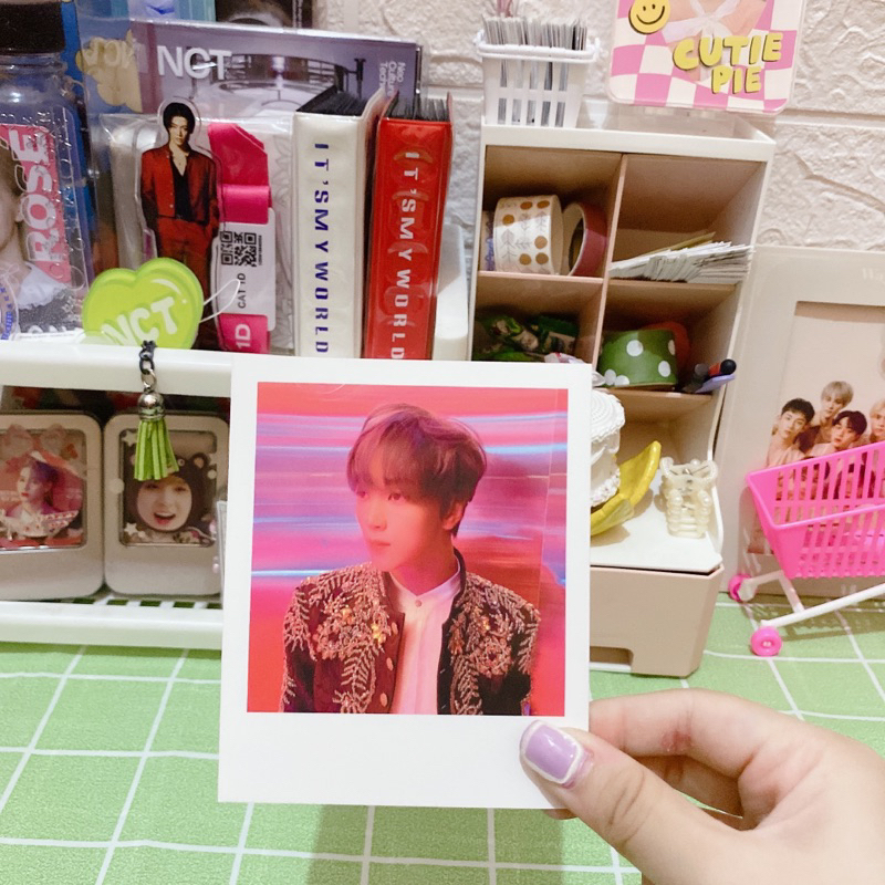 NCt 127 Favorite album polaroid event haechan johnny photocard