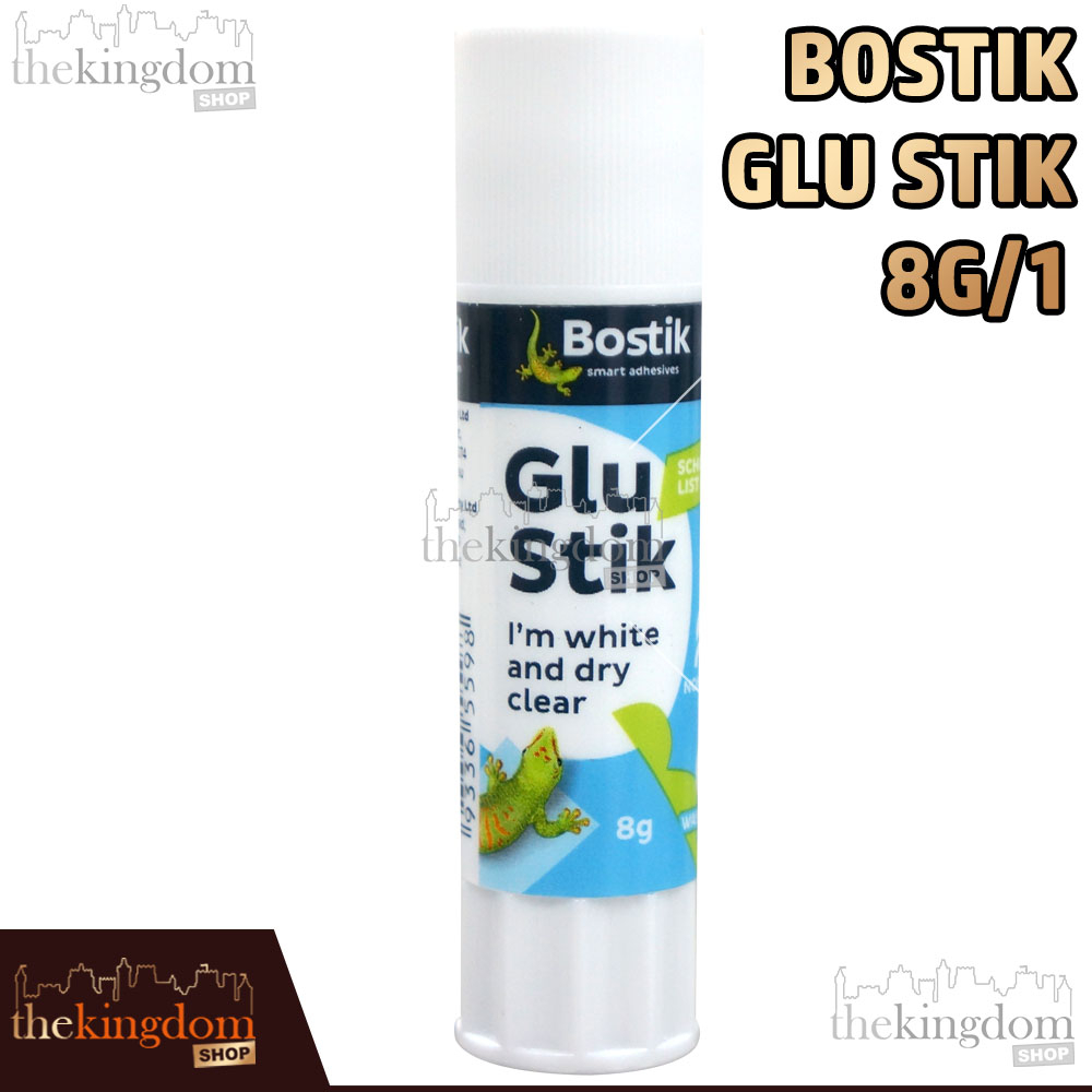 

Bostik Glu Stik 8g Stick Washable Lem Kertas Perekat