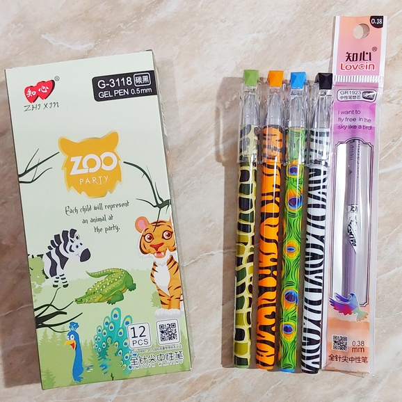 

(PAK) Pulpen Gel Zhi Xin G-3118/ Pulpen Gel Zhi Xin 0.5 mm / Bolpoin Gel Lucu