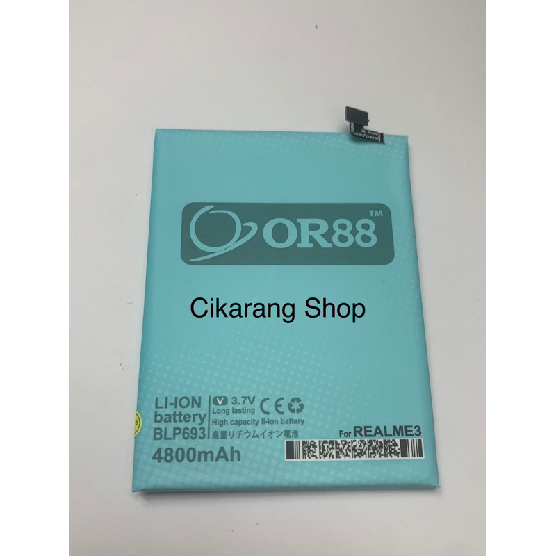 BATERAI DOUBLE POWER ORIENS 88 REALME 3 BLP693 4800Mah