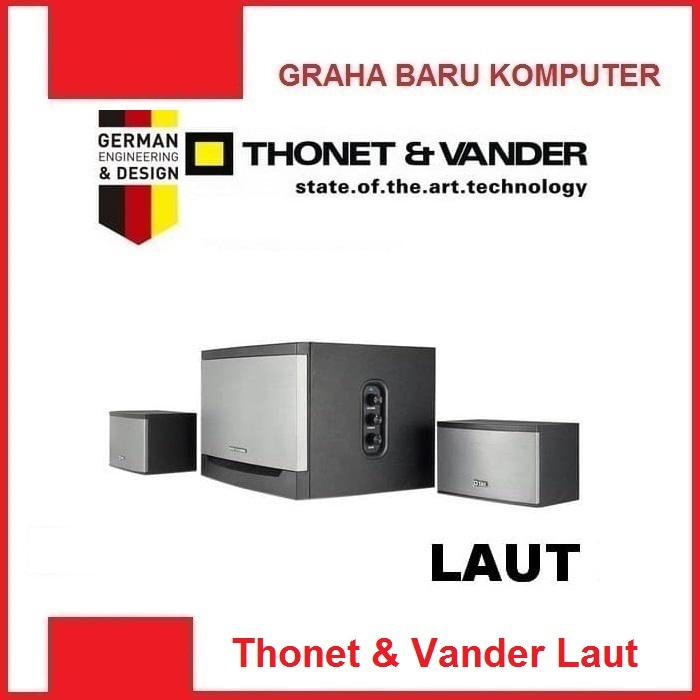 Thonet & Vander Laut 68W RMS Speaker Komputer Speaker PC Speaker Gaming