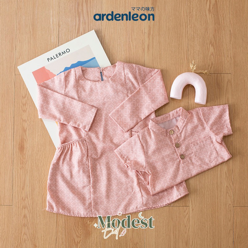 ARDENLEON Raya Girl Dress 1-7thn / Dress Baju Lebaran Anak