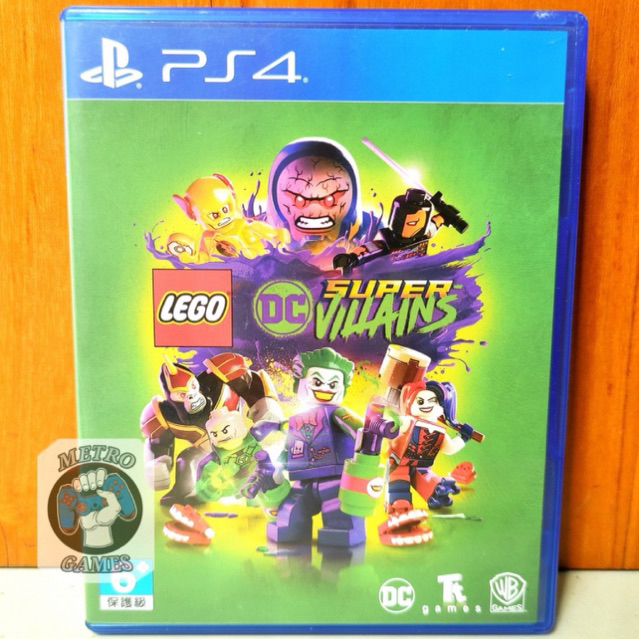 Lego DC Super Villains PS4 Kaset Lego DC Super Villain Playstation PS 4 5 CD BD Game Games Disc original ori lego super heroes avengers marvel 1 2 vilain vilains reg 3 region asia ps4 ps5 mainan anak gim petualangan jurassic