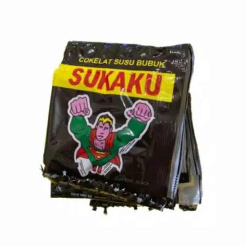 Sukaku Susu Cokelat Jadul - Susu Bubuk Cokelat - Permen Susu Jadul
