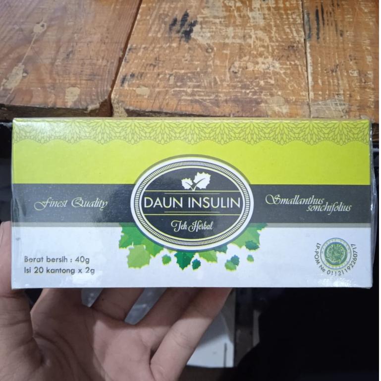 

teh herbal DAUN INSULIN kendimas isi 20 pcs @2g