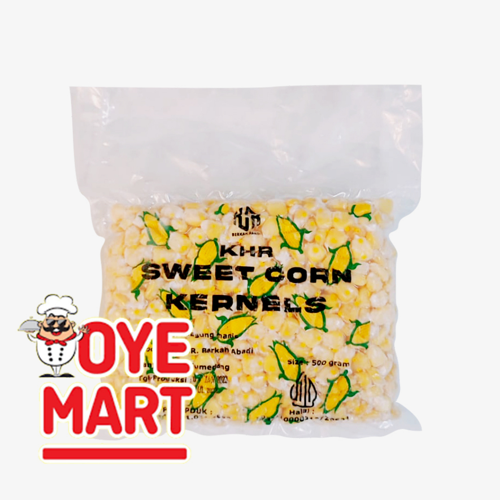 KHR SWEET CORN 500GR / JAGUNG MANIS BEKU / FROZEN