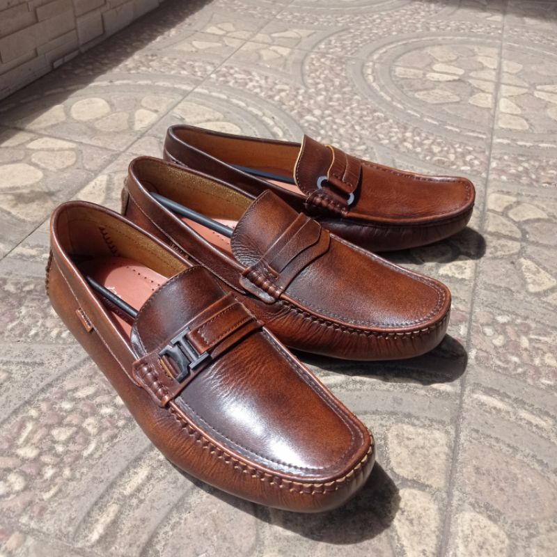 SEPATU PRIA MOSIN SOL TANAM POL KULIT