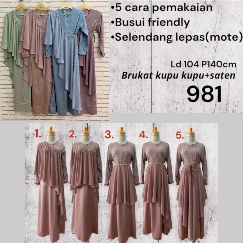 BELLITA DRESS / DRESS KONDANGAN / DRESS PESTA / DRESS BRIDESMAID / BUSUI FRIENDLY