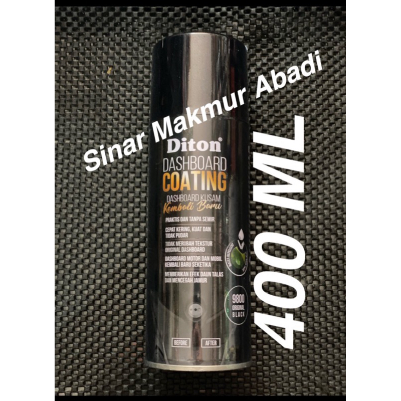 Cat Semprot Diton Dashboard Coating 400 ML CAT DASHBOARD