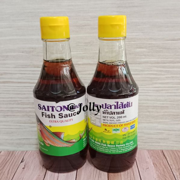 Jual Kecap Ikan Saiton / Saiton Brand Fish Sauce 200ml Shopee Indonesia