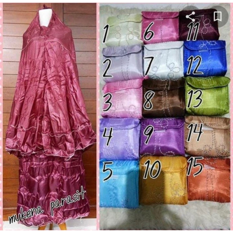 Mukena Parasit Murah Oleh Oleh Haji Umroh