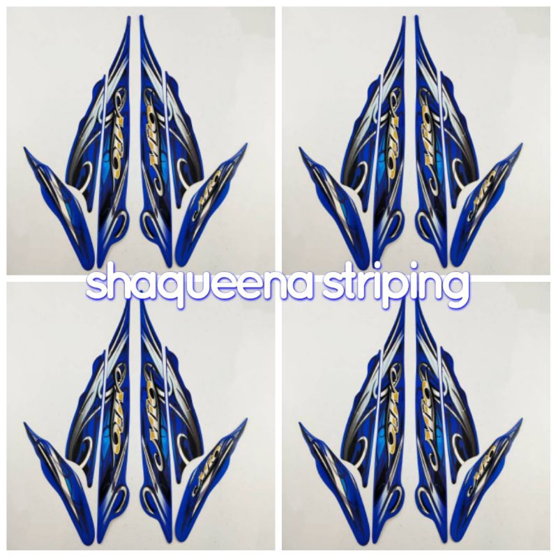 STIKER STRIPING MOTOR MIO SMILE TAHUN 2010