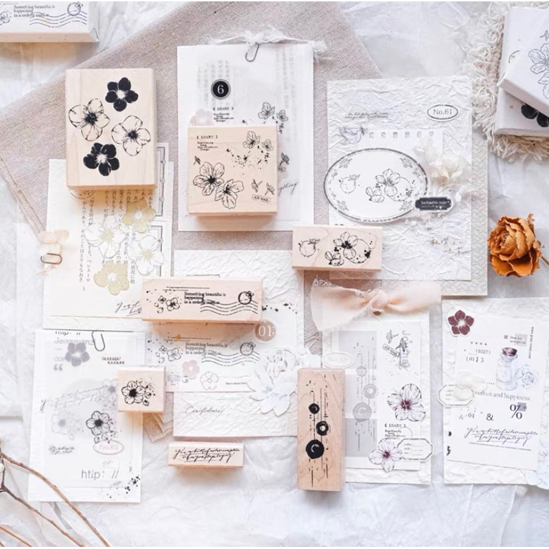 

Jennyuanzi Vol.4 Rubber Stamp Set