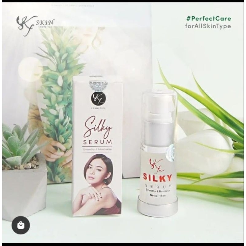 Silky serum.