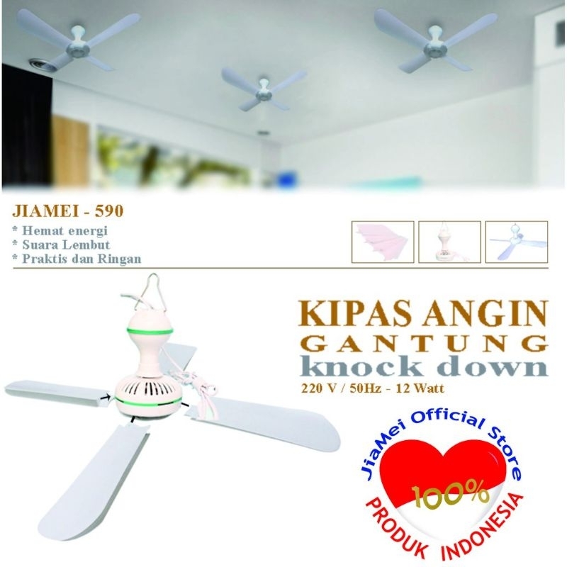 Kipas Angin Gantung / Mini Fan Gantung 12W 25W 30W