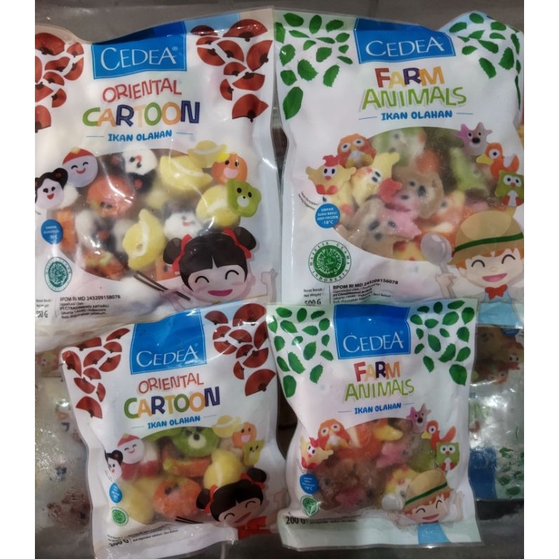 

Cedea Fram Animals 500g dan Oriental cartoon 500g dan 200g