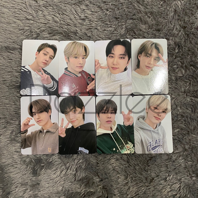 STRAY KIDS MAHAGRID PHOTOCARD PC PHOTO CARD bang chan bangchan leeknow lee know lino changbin hyunji