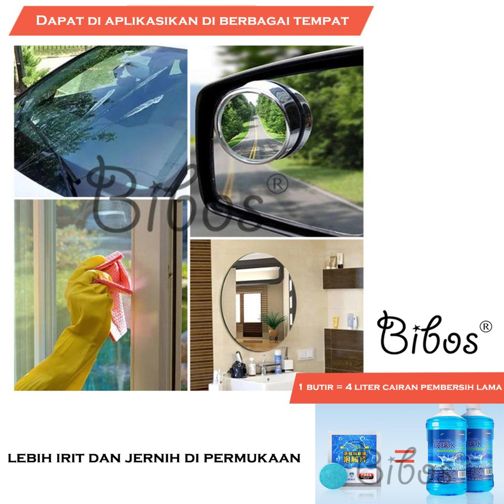 Tablet Sabun Pembersih Wiper Kaca Mobil Wipper Fluid Cairan Sabun