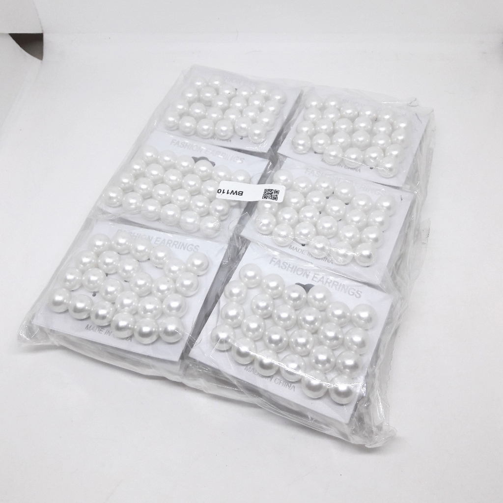 HARGA/144pasang, Anting Mote 10mm Anting Grosir Anting Korea Grosir