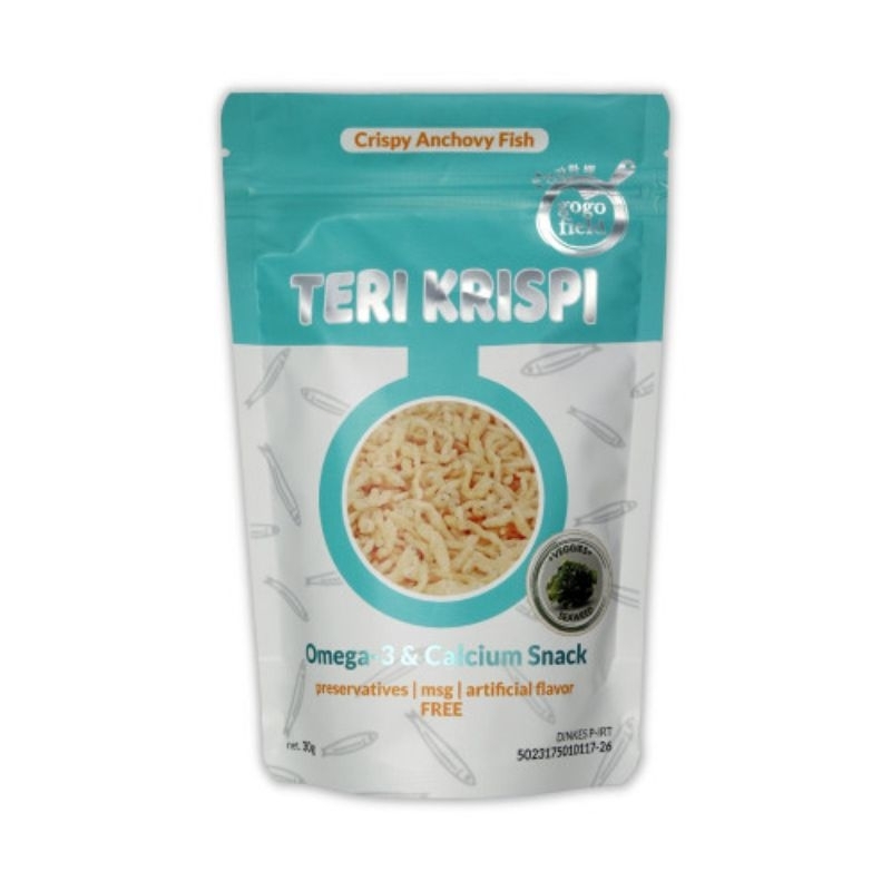 GogoField Teri Krispi Non MSG 30gr