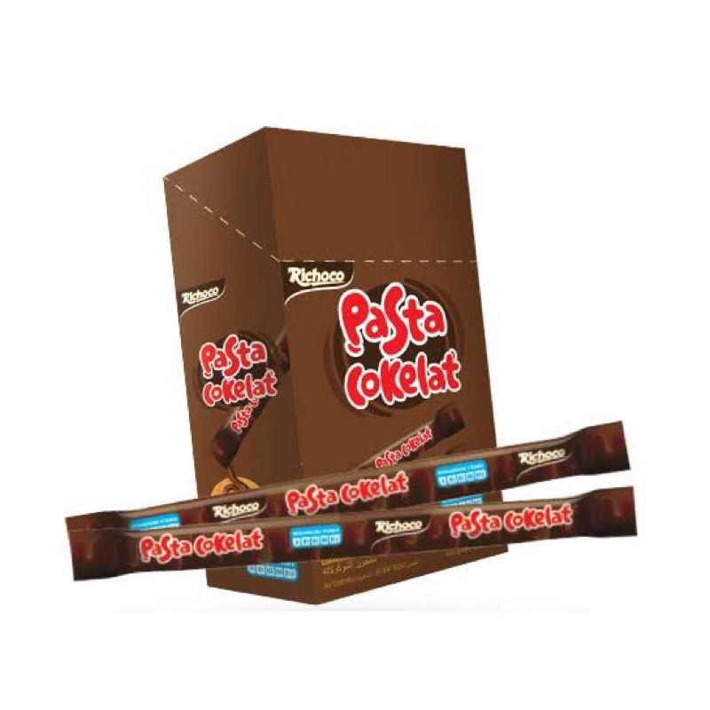 

Richeese Nabati Pasta Coklat 1 Box Isi 20 Pcs