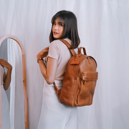 Leather Backpack I Tas Ransel Kulit Pria & Wanita BUCINI Maersk