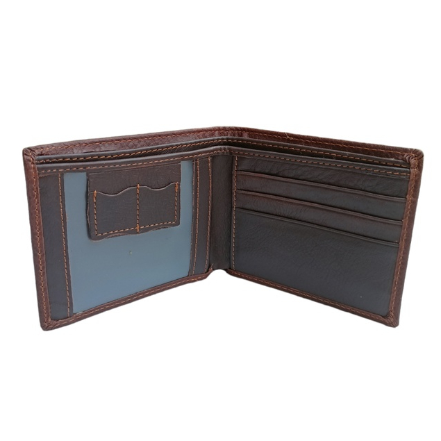 Dompet Lipat Dua Dompet Kulit Asli Dompet Pria High Quality