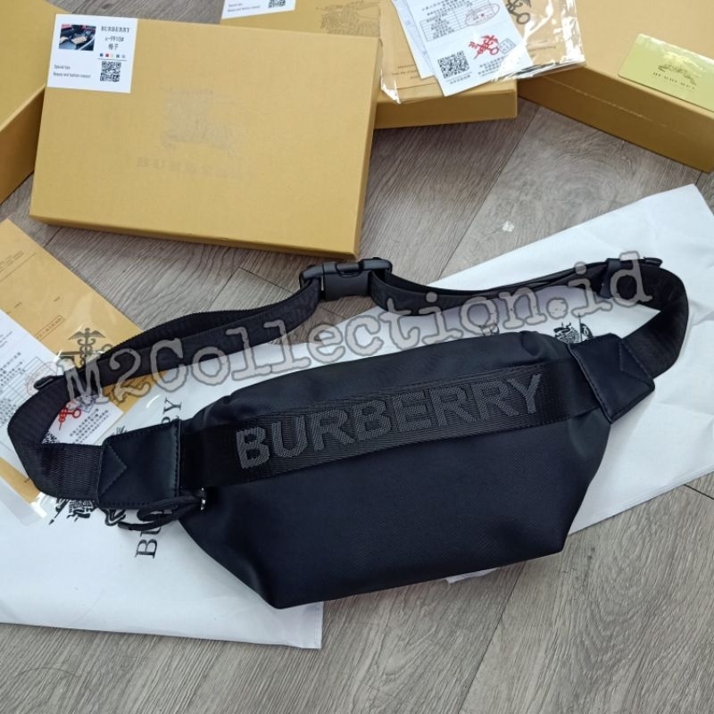 Waistbag Burberry Iconic Bumbag Tas Pinggang Premium Quality