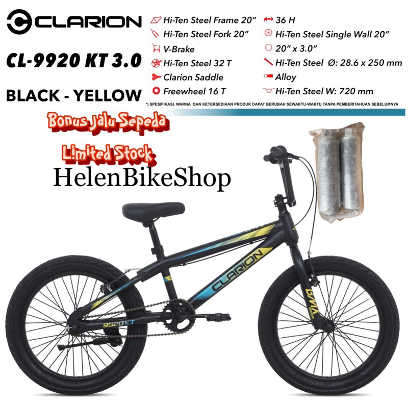 Sepeda Bmx 20 inch Clarion By pacific(Khusus Ekspedisi)