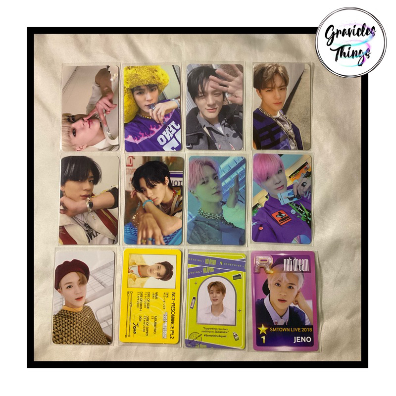 [BACA DESKRIPSI] NCT DREAM JENO PHOTOCARD PC DIGIPACK CANDY CRAZY WE GO UP KIHNO BOOM HELLO FUTURE R