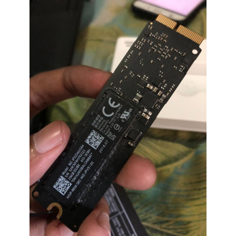 SSD Storage Samsung Original Macbook Second/Bekas
