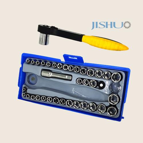 KUNCI SOCKET SET 3/8 RATCHET WRENCH JS-10640