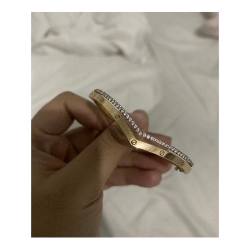 gelang aurel emas kuning 750k