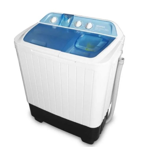 [COD] DENPOO MESIN CUCI TWIN TUB 2 TABUNG DW-888 (8 KG) 100% ORI