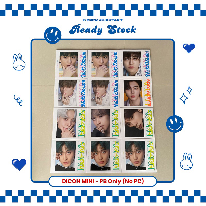 [READY STOCK] DICON MINI EDITION - PHOTOBOOK PB ONLY (NO PC) mark jaehyun jungwoo haechan sunghoon j