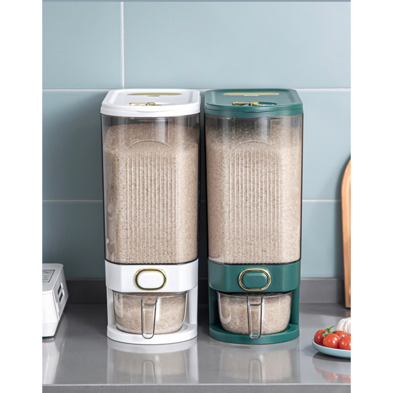 Dispenser Beras / Penyimpanan Beras / Wadah Beras 5kg & 10kg
