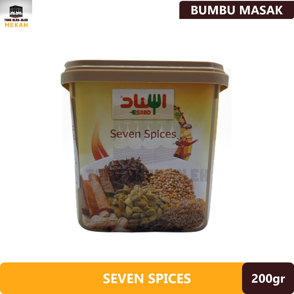 

Esnad Seven Spices Buharat Sab'a 7 Seasoning Tujuh Bumbu Arab Boharat