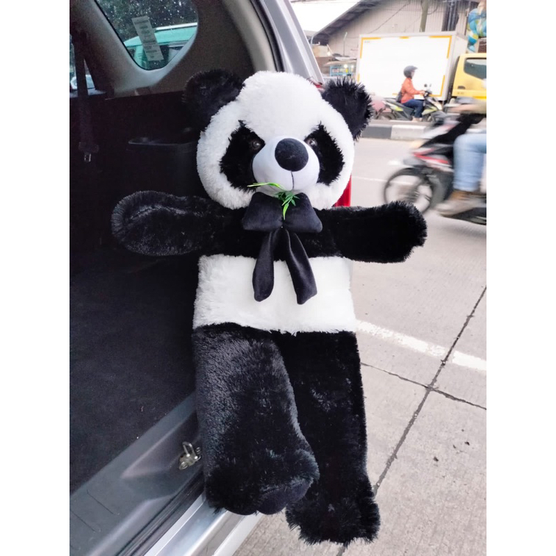 Boneka Panda Rumput Extra Large Label SNI