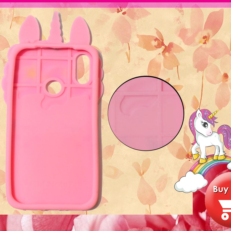 Silikon 3D Karakter Xiaomi Mi A2 Lite / Redmi 6 Pro Unicorn 3D Case Boneka Xiaomi MiA2 Lite Silikon 4D Casing Xiaomi Redmi 6 Pro