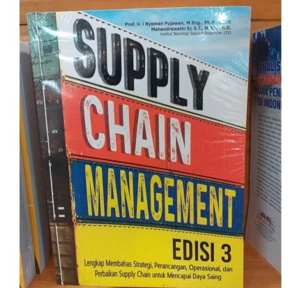 Jual supply chain management edisi 3 I nyoman pujawan | Shopee Indonesia