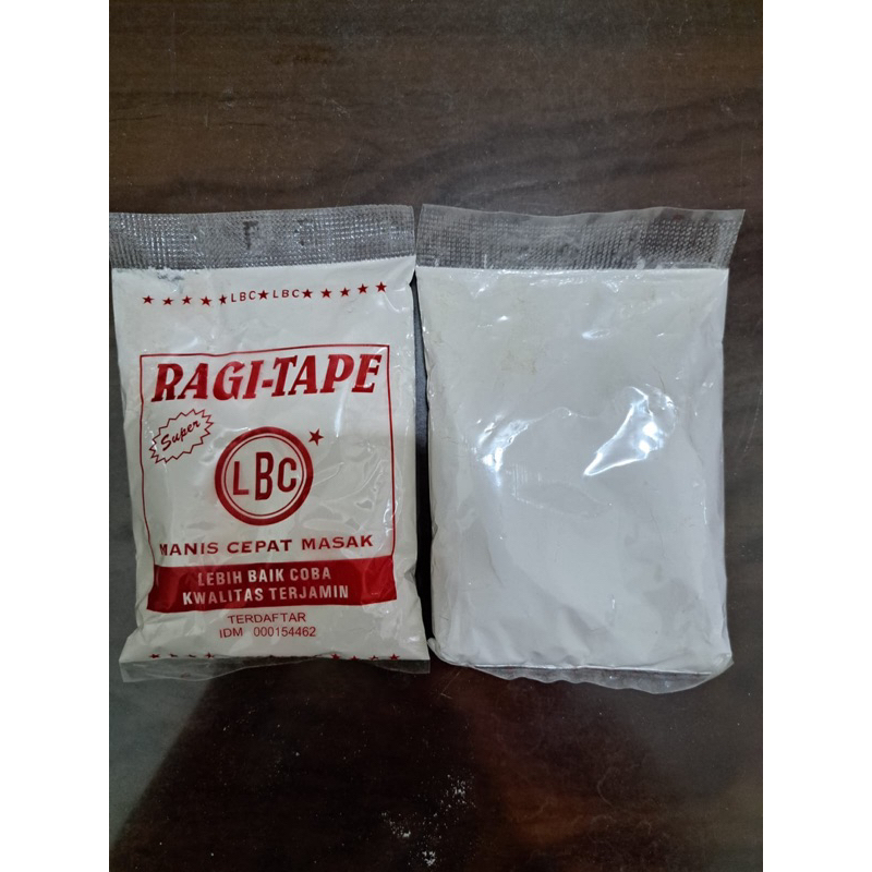 Jual Ragi Tape Ketan Ragi Peyeum Singkong Lbc Bubuk Asli Ecer Merah