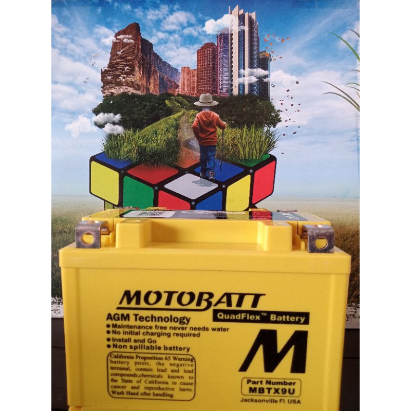 Aki gel Motobatt MBTz7S Vario 125/150 Satria FU CB150R N Max,PCX GSYuasaMotobatt