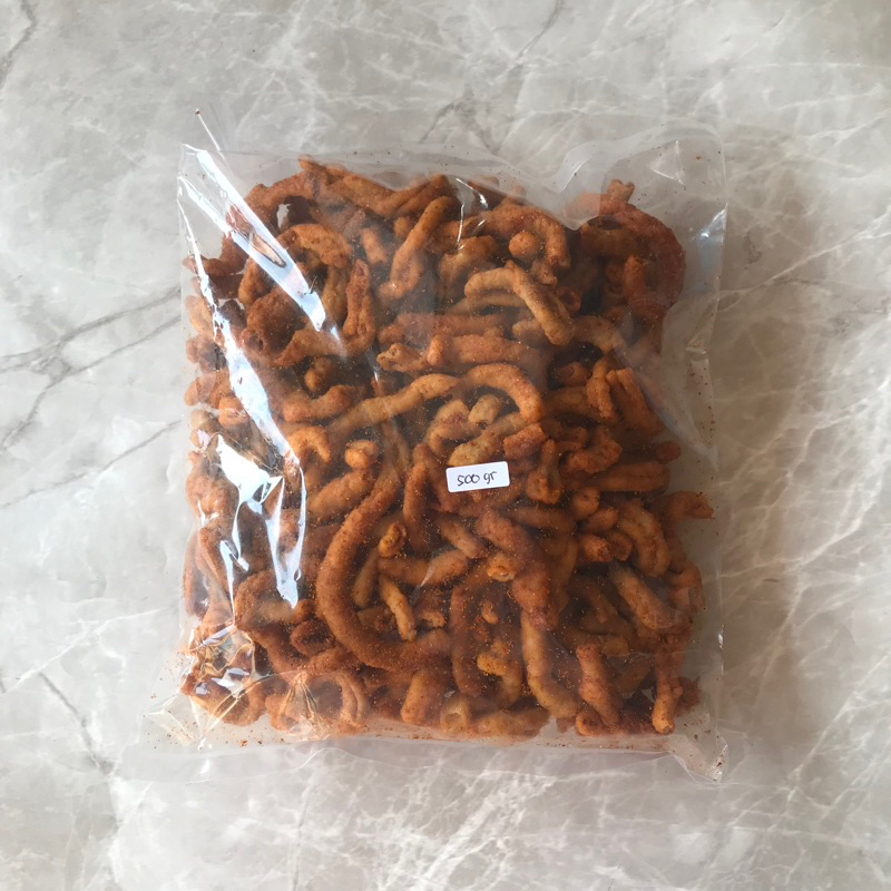 

Keripik Usus Super Pedas 500gr